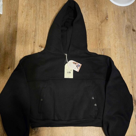 Blogilates - Marshmallow Half Zip Hooded Sweatshirt - Picture 3 of 3